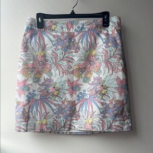 Talbots Women’s Tropical Print Skirt Size 6